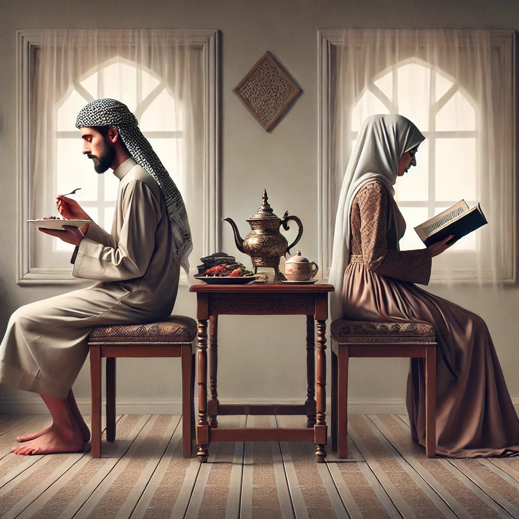 Iddah - Marido e Esposa Permanecem na Mesma Casa?